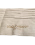Dolce & Gabbana Beige Cotton Stretch Logo Mid Calf Socks